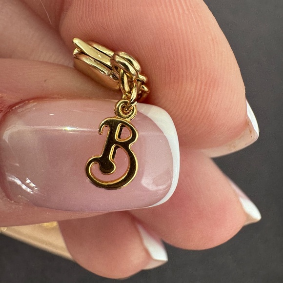 LOT 1637 18K gold plated Burberrys vintage necklace - Picture 6 of 8